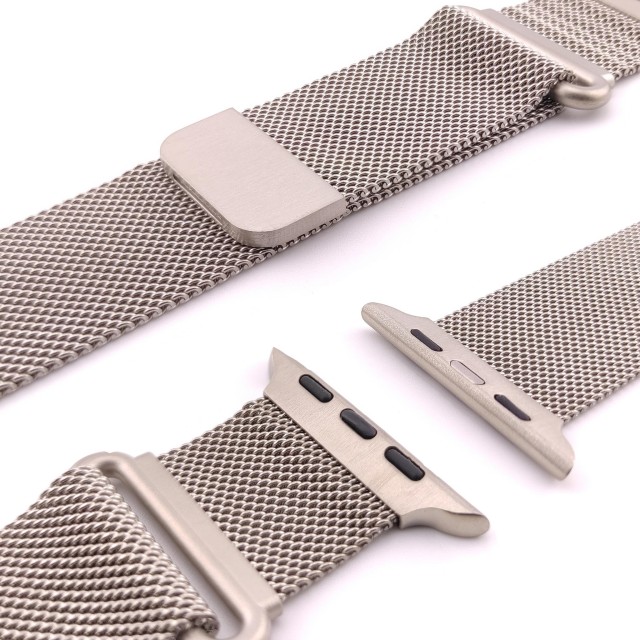 Apple Watch Bracelet Milanais Magnétique en Acier - Rydos