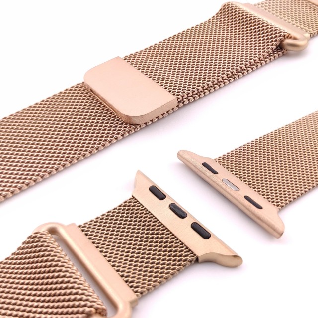 Apple Watch Bracelet Milanais Magnétique en Acier - Rydos