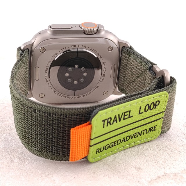 Apple Watch Trial Loop Nylon Wave Band with Velcro - Ramos