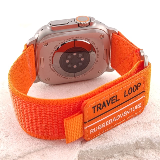 Apple Watch Trial Loop Nylon Wave Band with Velcro - Ramos