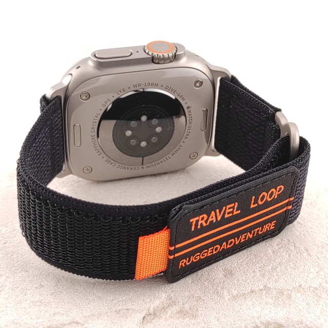 Apple Watch Trial Loop Nylon Wave Band with Velcro - Ramos