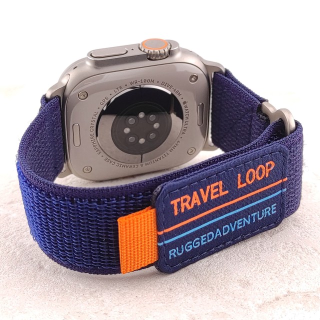 Apple Watch Trial Loop Nylon Wave Band with Velcro - Ramos