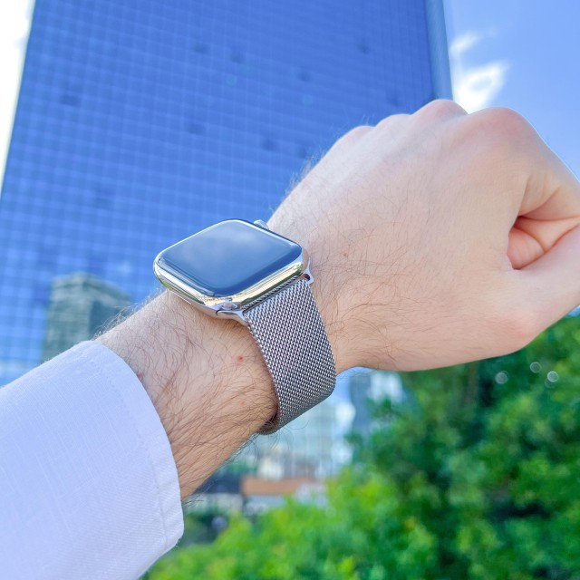 Cinturino maglia milanese magnetico per Apple Watch - Hyperion | SMANIQUE