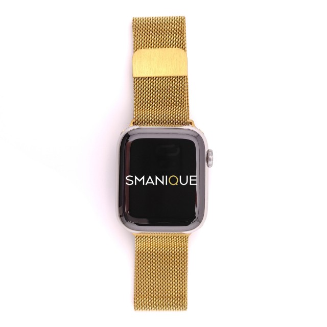 Magnetisches Milanaise-Geflecht-Uhrenarmband für Apple Watch | SMANIQUE