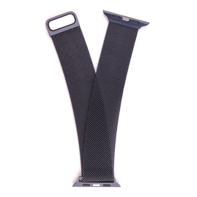 Bracelet maillage milanais magnétique pour Apple Watch | SMANIQUE