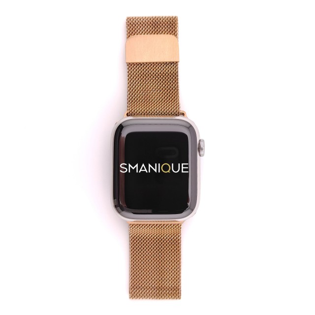 Correa de malla milanesa magnética para Apple Watch | SMANIQUE