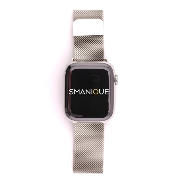 Magnetisches Milanaise-Geflecht-Uhrenarmband für Apple Watch | SMANIQUE