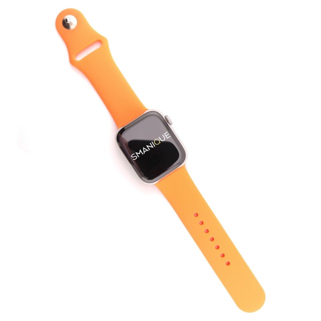 Silicone sport watch strap for Apple Watch - Varun | SMANIQUE