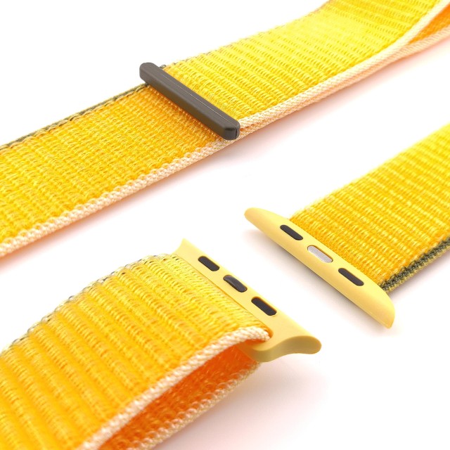 Nylon sport watch band with hook-and-loop for Apple Watch - Saturno | SMANIQUE
