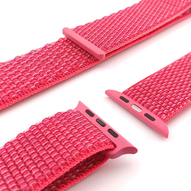 Cinturino sportivo in nylon con chiusura a strappo per Apple Watch - Saturno | SMANIQUE