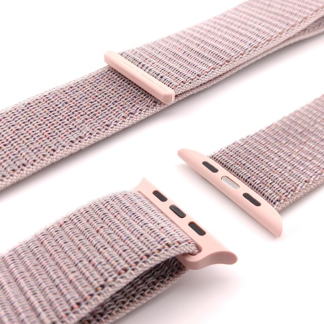 Nylon sport watch band with hook-and-loop for Apple Watch - Saturno | SMANIQUE