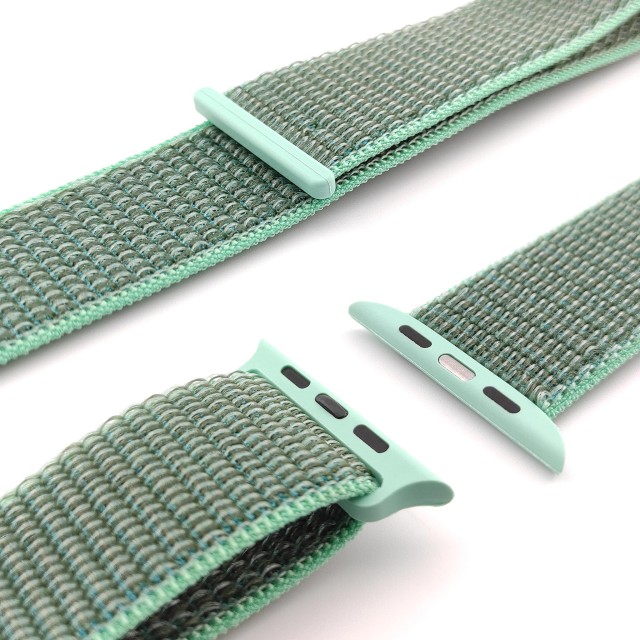 Cinturino sportivo in nylon con chiusura a strappo per Apple Watch - Saturno | SMANIQUE