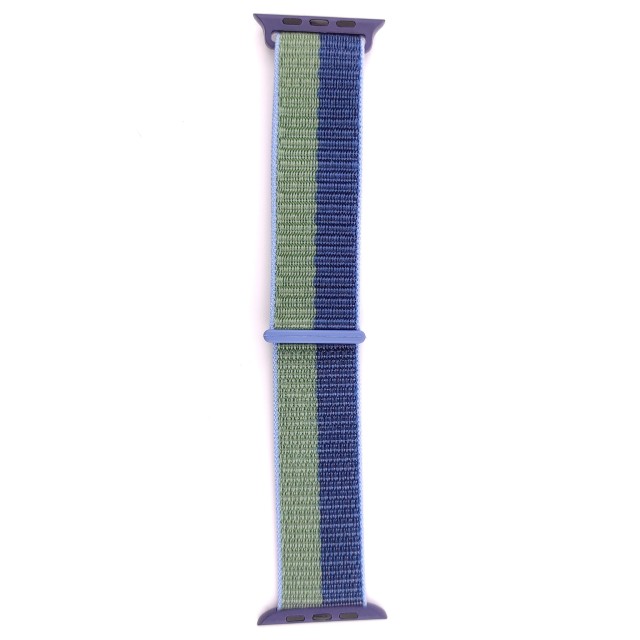 Nylon sport watch band with hook-and-loop for Apple Watch - Saturno | SMANIQUE