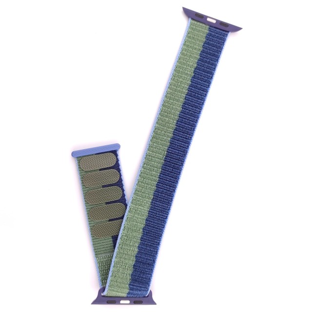 Cinturino sportivo in nylon con chiusura a strappo per Apple Watch - Saturno | SMANIQUE