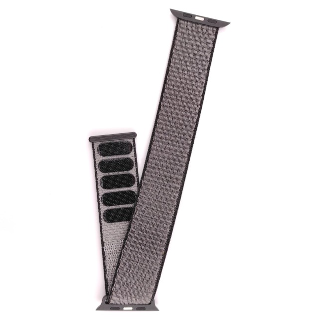Nylon sport watch band with hook-and-loop for Apple Watch - Saturno | SMANIQUE