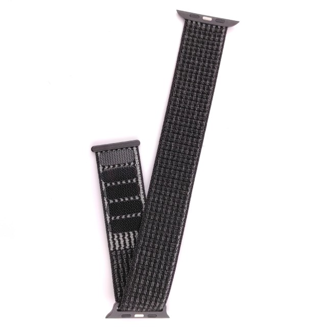 Nylon sport watch band with hook-and-loop for Apple Watch - Saturno | SMANIQUE
