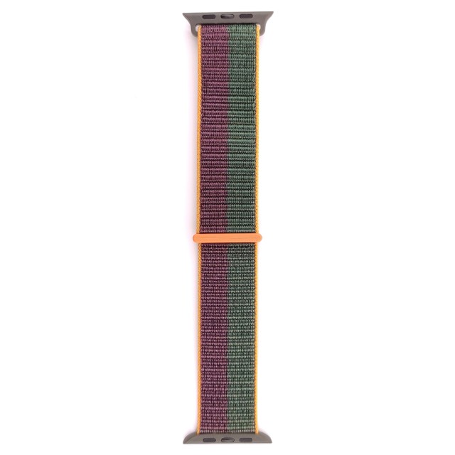 Nylon sport watch band with hook-and-loop for Apple Watch - Saturno | SMANIQUE