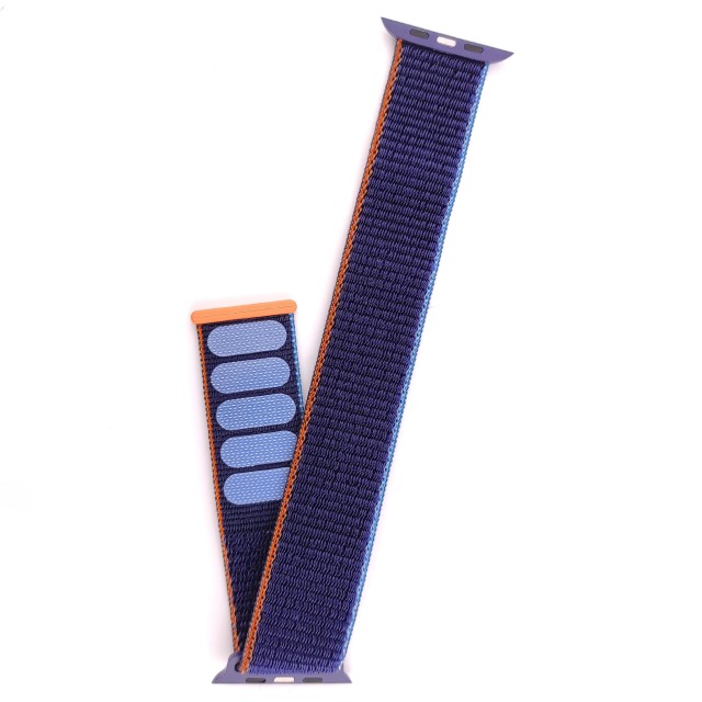 Nylon sport watch band with hook-and-loop for Apple Watch - Saturno | SMANIQUE