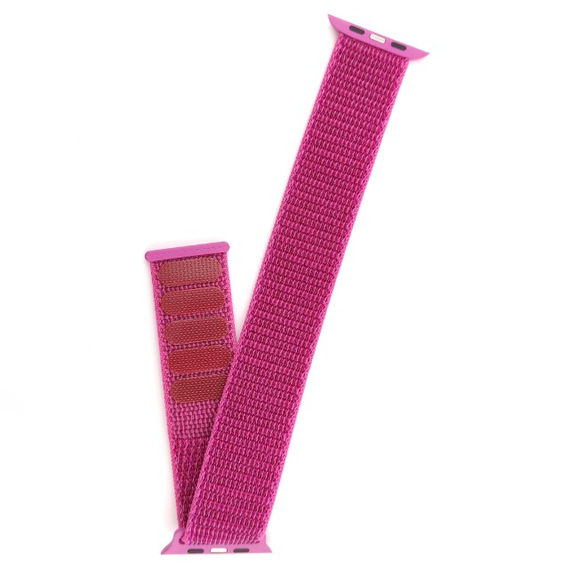 Nylon sport watch band with hook-and-loop for Apple Watch - Saturno | SMANIQUE