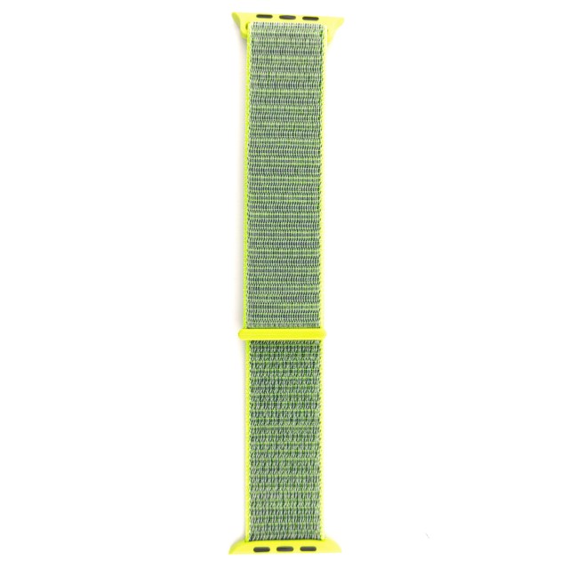 Nylon sport watch band with hook-and-loop for Apple Watch - Saturno | SMANIQUE