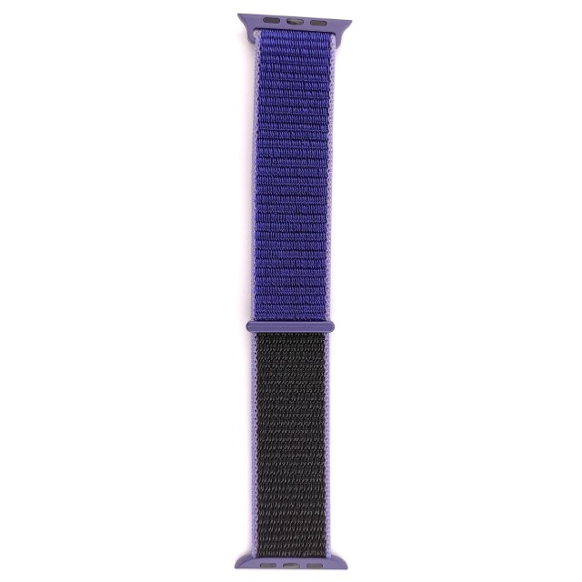 Nylon sport watch band with hook-and-loop for Apple Watch - Saturno | SMANIQUE