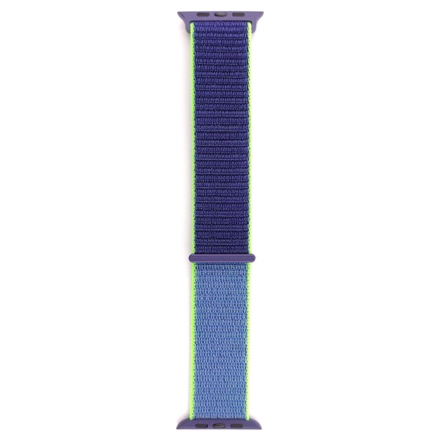 Nylon sport watch band with hook-and-loop for Apple Watch - Saturno | SMANIQUE