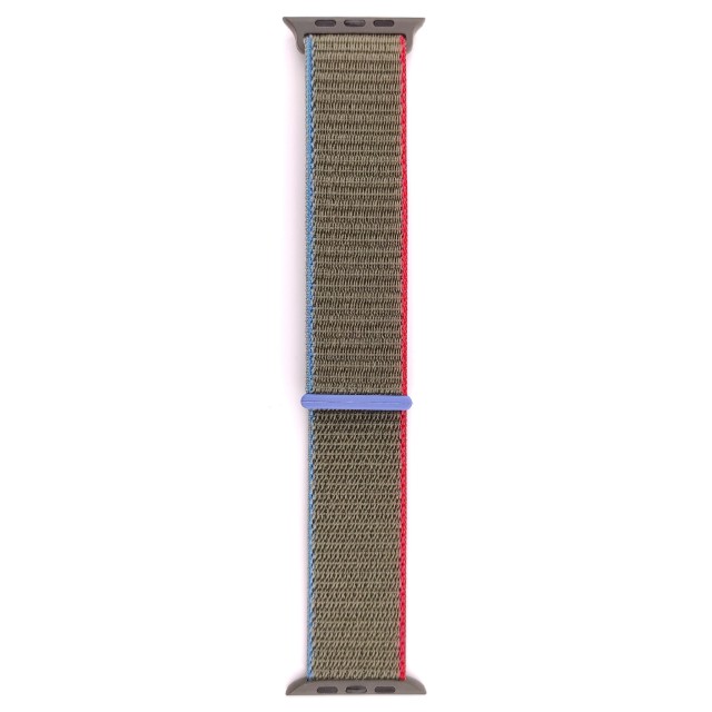 Nylon sport watch band with hook-and-loop for Apple Watch - Saturno | SMANIQUE