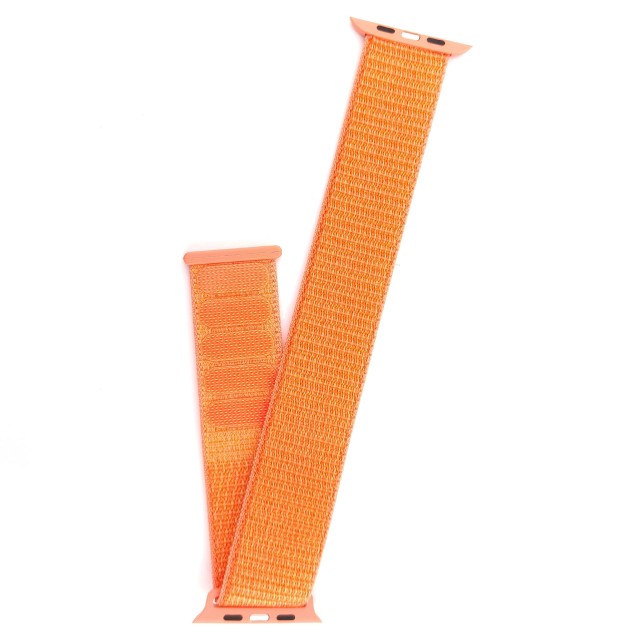 Nylon sport watch band with hook-and-loop for Apple Watch - Saturno | SMANIQUE