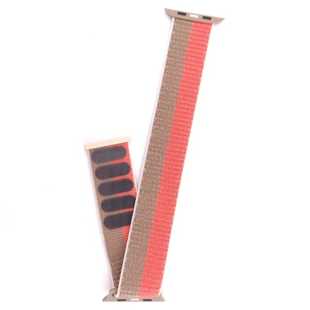 Nylon sport watch band with hook-and-loop for Apple Watch - Saturno | SMANIQUE