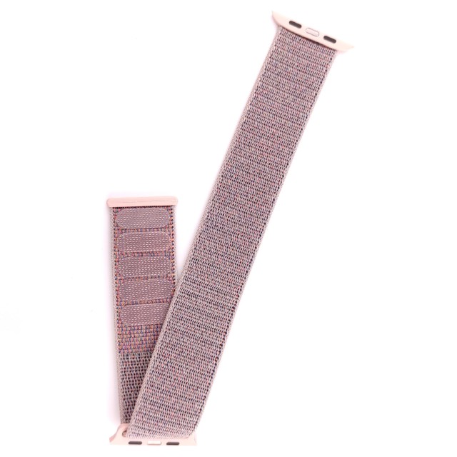 Cinturino sportivo in nylon con chiusura a strappo per Apple Watch - Saturno | SMANIQUE