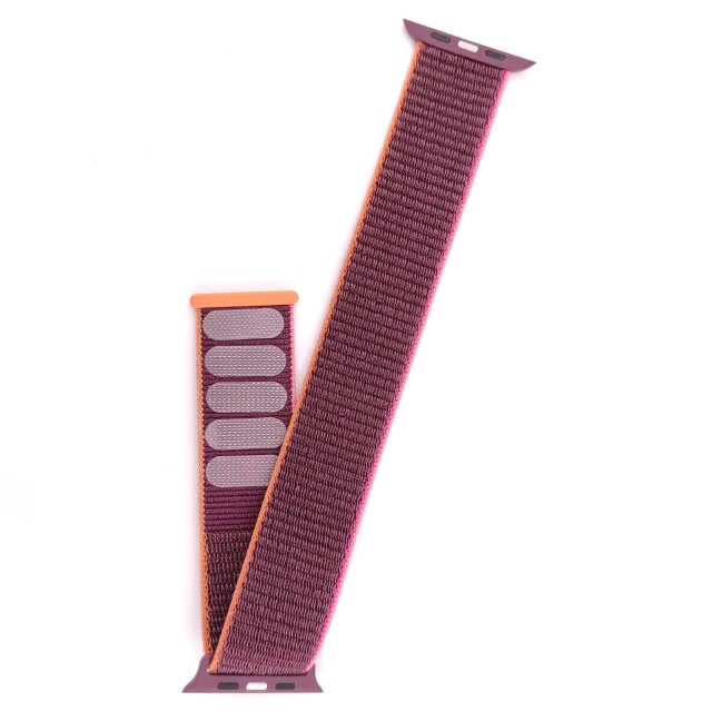 Cinturino sportivo in nylon con chiusura a strappo per Apple Watch - Saturno | SMANIQUE