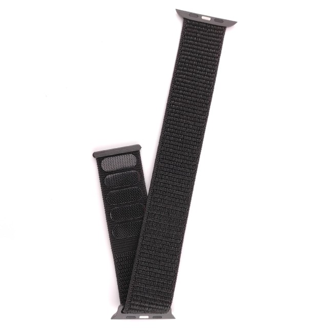 Nylon sport watch band with hook-and-loop for Apple Watch - Saturno | SMANIQUE
