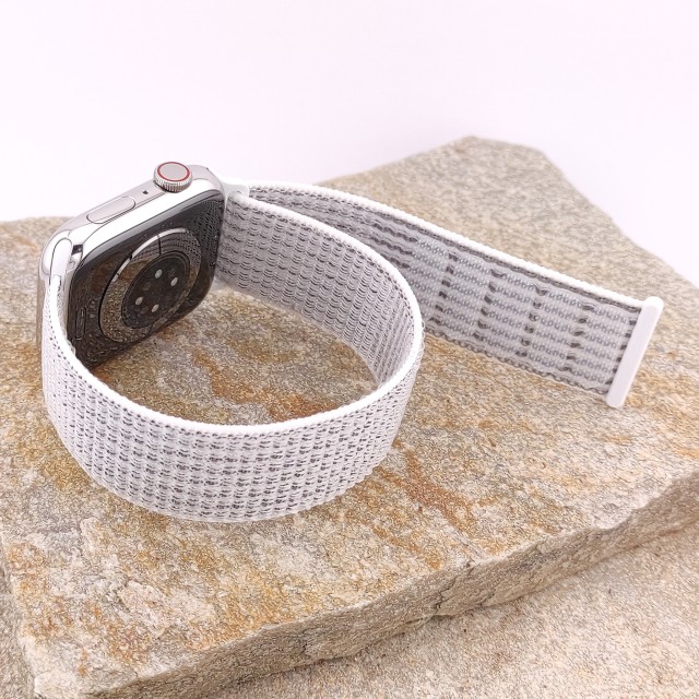 Nylon sport watch band with hook-and-loop for Apple Watch - Saturno | SMANIQUE