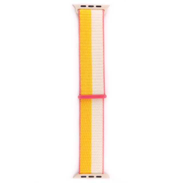Nylon sport watch band with hook-and-loop for Apple Watch - Saturno | SMANIQUE