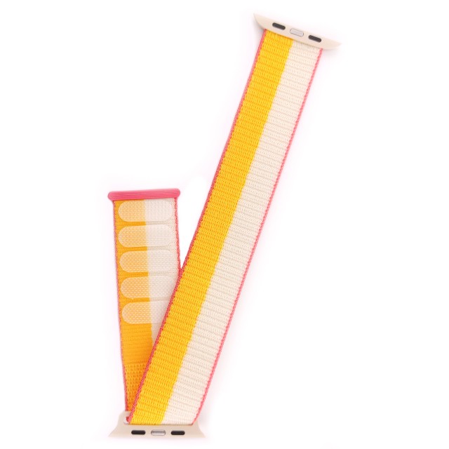 Cinturino sportivo in nylon con chiusura a strappo per Apple Watch - Saturno | SMANIQUE