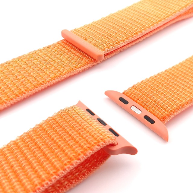Nylon sport watch band with hook-and-loop for Apple Watch - Saturno | SMANIQUE