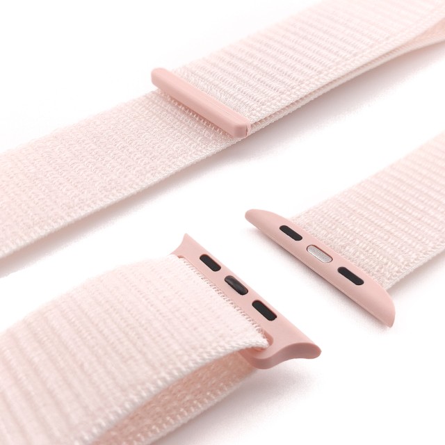 Nylon sport watch band with hook-and-loop for Apple Watch - Saturno | SMANIQUE