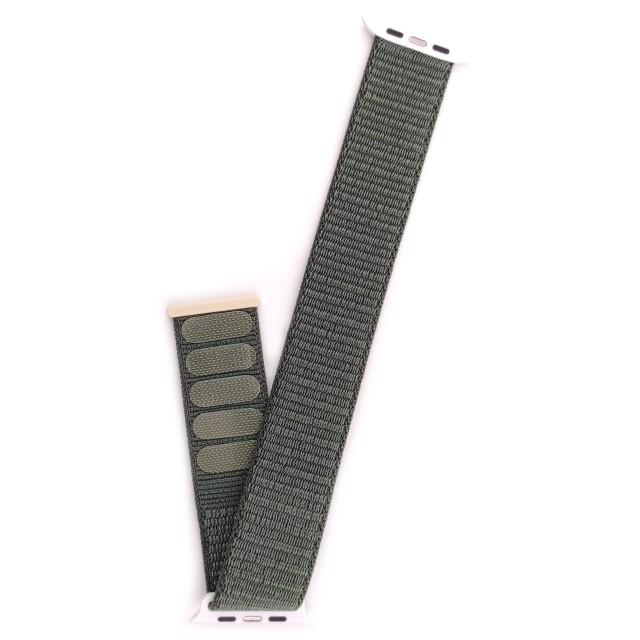 Nylon sport watch band with hook-and-loop for Apple Watch - Saturno | SMANIQUE