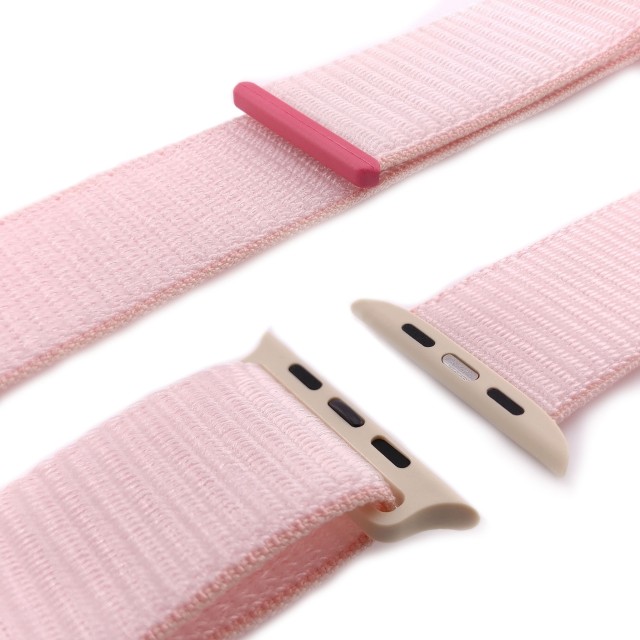 Nylon sport watch band with hook-and-loop for Apple Watch - Saturno | SMANIQUE