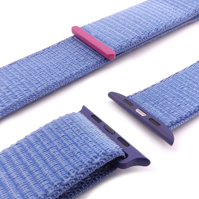 Nylon sport watch band with hook-and-loop for Apple Watch - Saturno | SMANIQUE
