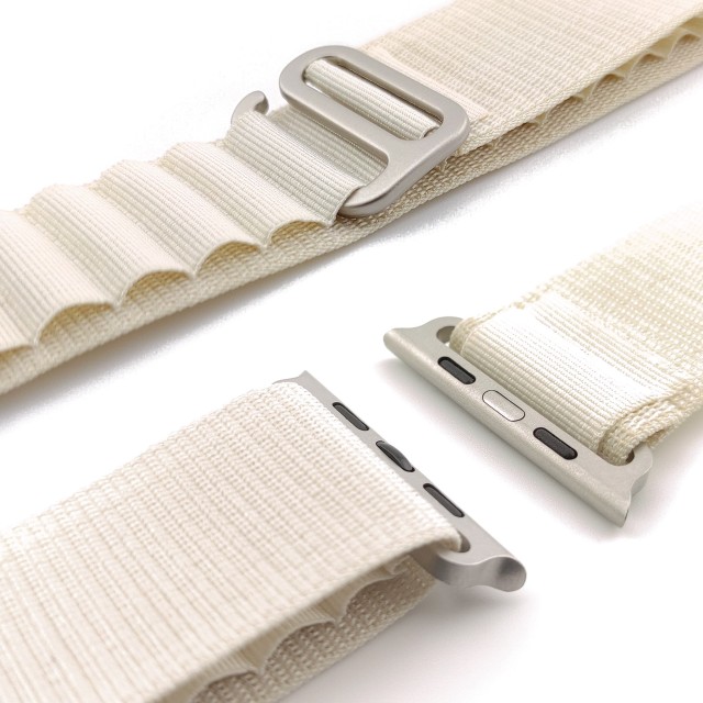 Rugged woven strap with G-hook alpine-style for Apple Watch - Zefiro | SMANIQUE