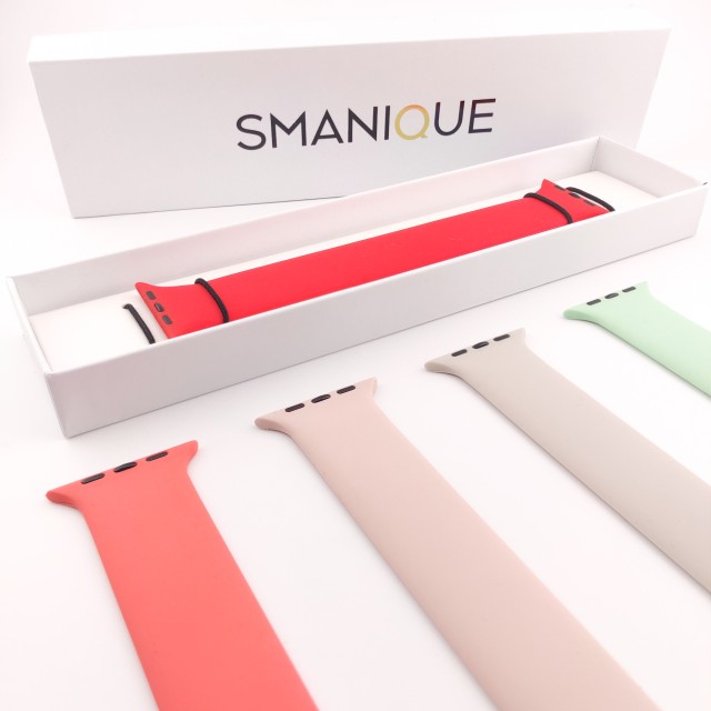 Elastic silicone watch band for Apple Watch - Andromeda | SMANIQUE