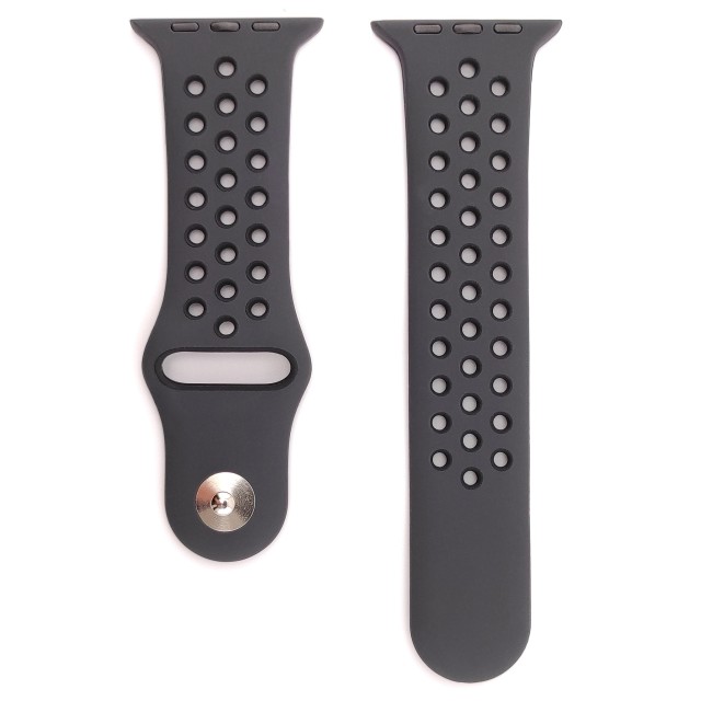Breathable sport silicone watch strap for Apple Watch - Varun Sport | SMANIQUE