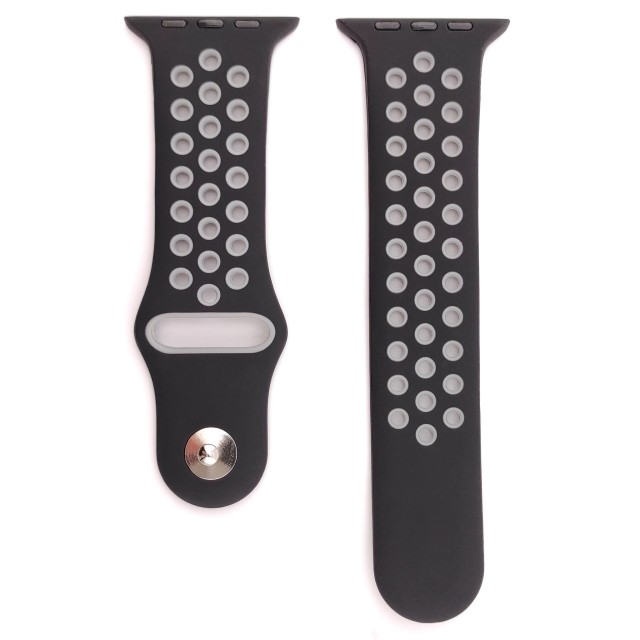 Breathable sport silicone watch strap for Apple Watch - Varun Sport | SMANIQUE