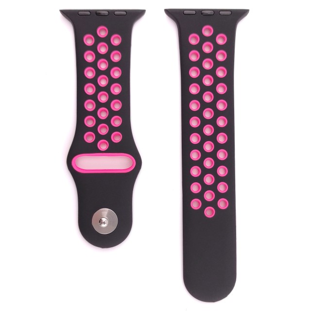 Breathable sport silicone watch strap for Apple Watch - Varun Sport | SMANIQUE