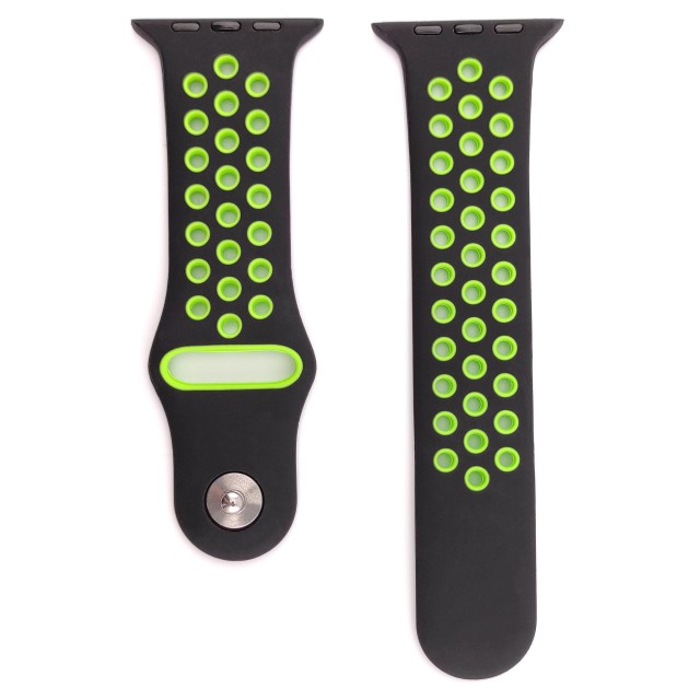 Breathable sport silicone watch strap for Apple Watch - Varun Sport | SMANIQUE