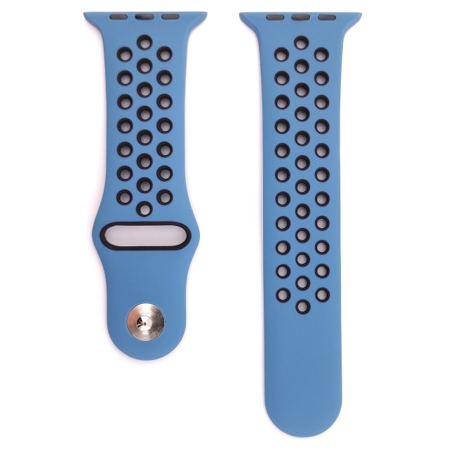 Breathable sport silicone watch strap for Apple Watch - Varun Sport | SMANIQUE