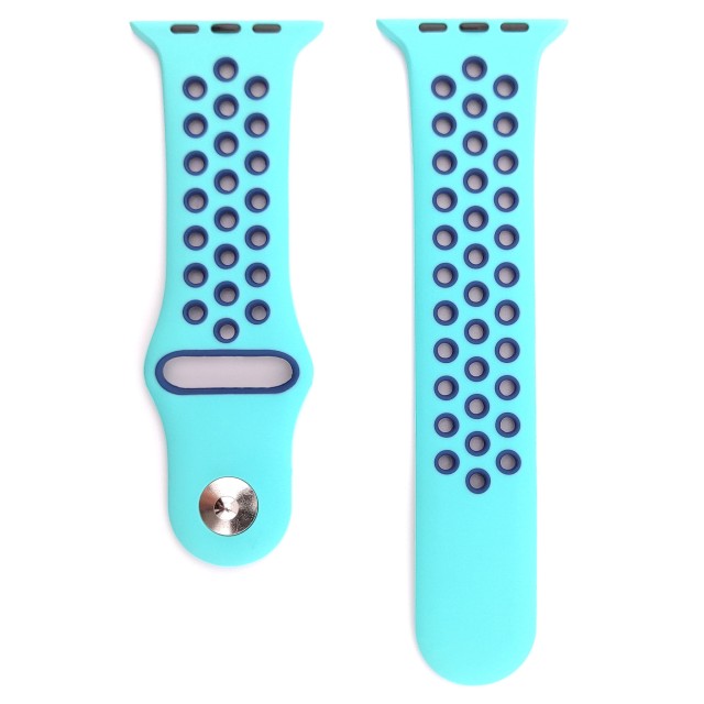 Bracelet de montre sport en silicone respirant pour Apple Watch - Varun Sport | SMANIQUE