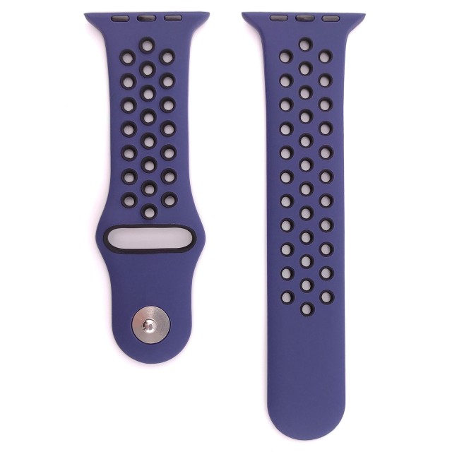 Breathable sport silicone watch strap for Apple Watch - Varun Sport | SMANIQUE