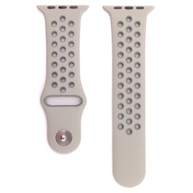 Breathable sport silicone watch strap for Apple Watch - Varun Sport | SMANIQUE